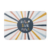 Hallo Sunshine Badematte (Vorderseite)