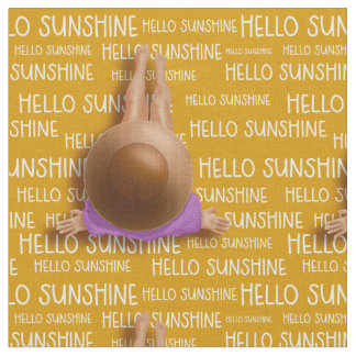 Hallo Sunshine Beach Stoff