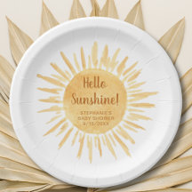 Hallo Sunshine Boho Baby Dusche