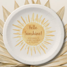 Hallo Sunshine Boho Baby Dusche