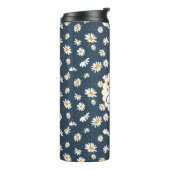 Hallo Sunshine Daisy Floral Pattern Thermosbecher (Nach links gedreht)