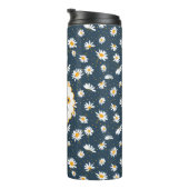 Hallo Sunshine Daisy Floral Pattern Thermosbecher (Nach rechts gedreht)