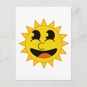 Hallo Sunshine Feiertagspostkarte