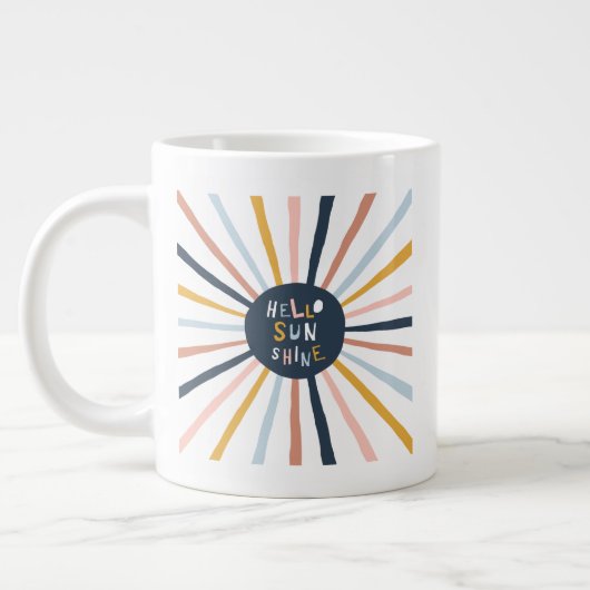 Hallo Sunshine Jumbo-Tasse (Links)