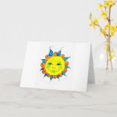 Hallo Sunshine Karte (Gelbe Blume)