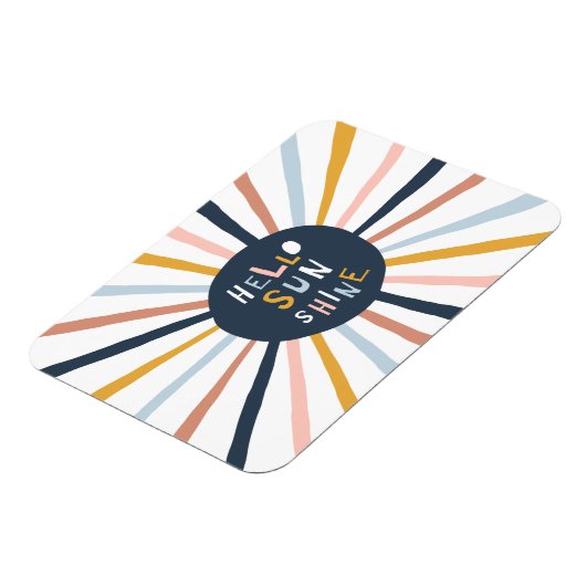 Hallo Sunshine Magnet (Linke Seite)