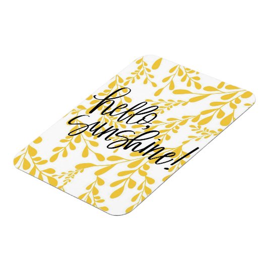 Hallo Sunshine Magnet (Linke Seite)