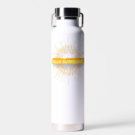 Hallo Sunshine - Minimalistisch Sunburst Tumbler D Trinkflasche