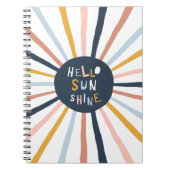 Hallo Sunshine Notizblock (Vorderseite)
