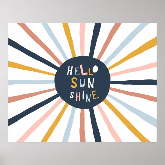 Hallo Sunshine Poster (Vorne)