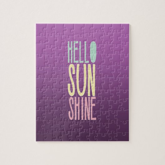 Hallo Sunshine Puzzle (Vertikal)