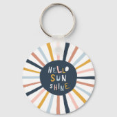 Hallo Sunshine Schlüsselanhänger (Rückseite)