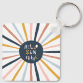 Hallo Sunshine Schlüsselanhänger (Rückseite)