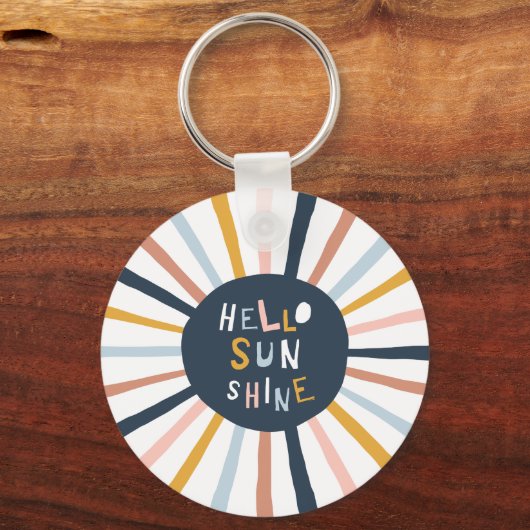Hallo Sunshine Schlüsselanhänger (Vorderseite)