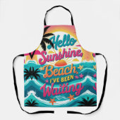 Hallo Sunshine Schürze (Vorderseite)