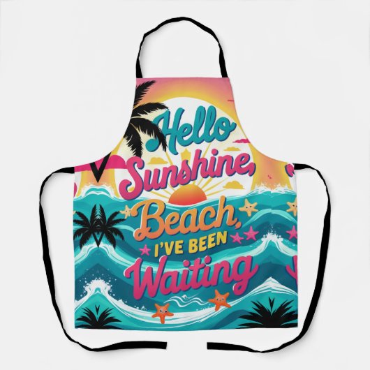 Hallo Sunshine Schürze (Vorderseite)