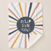 Hallo Sunshine Sherpadecke (Vorderseite)
