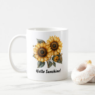 Hallo Sunshine Sonnenblume Tasse