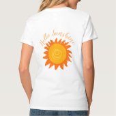 Hallo Sunshine T-Shirt (Rückseite)