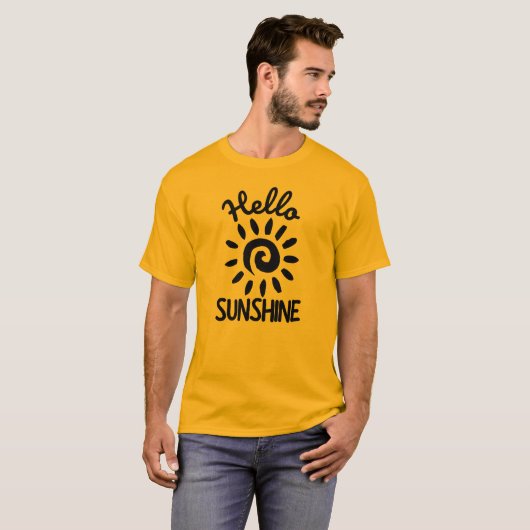 Hallo Sunshine T - Shirt (Vorne ganz)