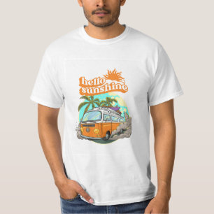 Hallo Sunshine T - Shirt - Brighten Sie Ihren Tag