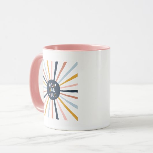 Hallo Sunshine Tasse (Vorderseite Links)