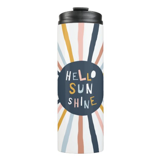 Hallo Sunshine Thermosbecher (Vorderseite)