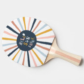 Hallo Sunshine Tischtennis Schläger (Seitenansicht)