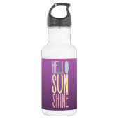 Hallo Sunshine Trinkflasche (Vorderseite)