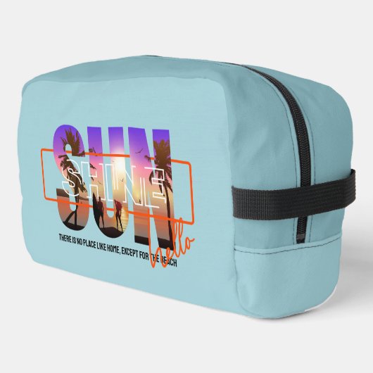 Hallo Sunshine | Waschbeutel (Linke Seite)