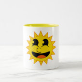 Hallo Sunshine Zweifarbige Tasse (Mittel)