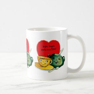 Hallo Süße, du bist ein richtiger Leckerbissen! Kaffeetasse
