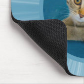 Hallo Süsse - niedliches Kätzchen Mousepad (Ecke)