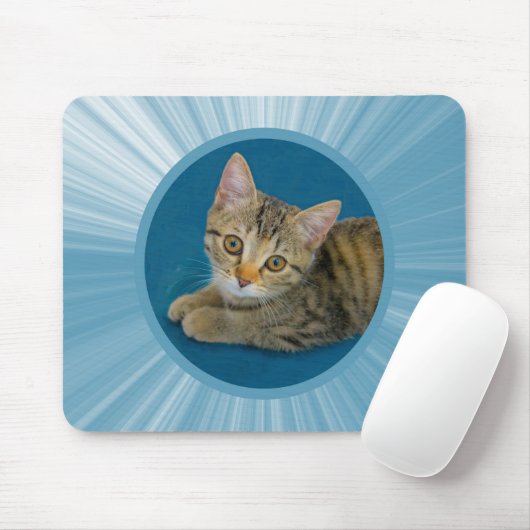 Hallo Süsse - niedliches Kätzchen Mousepad (Mit Mouse)