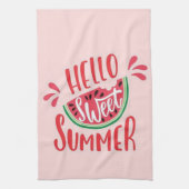 Hallo Sweet Summer Geschirrtuch (Vertikal)