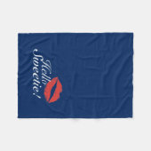 Hallo, Sweetie! Fleecedecke (Vorderseite (Horizontal))