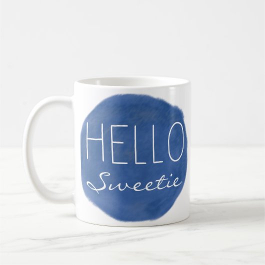 Hallo Sweetie Kaffeetasse (Links)
