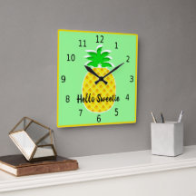 Hallo Sweetie, niedlicher Ananas, Küche