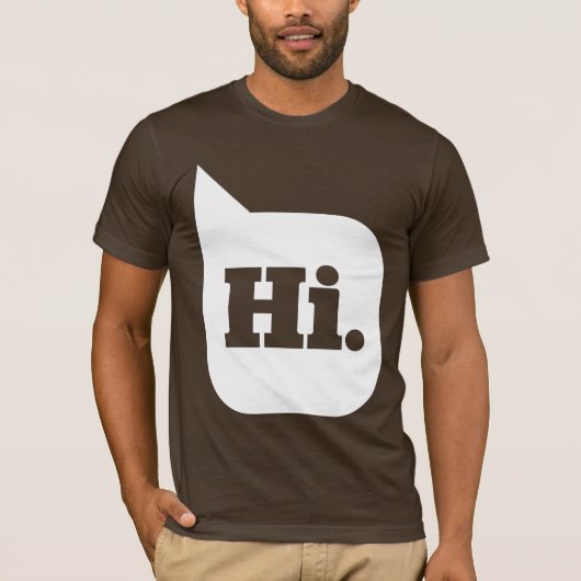 hallo T-Shirt (Vorderseite)