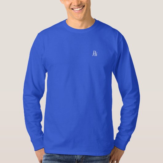 Hallo T-Shirt (Vorderseite)