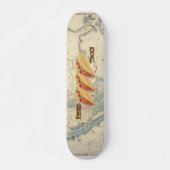 Hallo Taco-Skateboard - mit Karte Skateboard (Vorne)