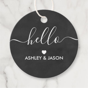 Hallo, Tag der Geschenke, Jeden Anlaß-Gift-Tags, C Geschenkanhänger