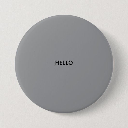 HALLO-TASTE BUTTON (Vorderseite)