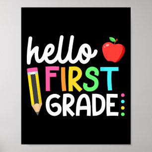 Hallo Team der ersten Klasse 1. Klasse Byck Zurück Poster