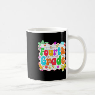 Hallo Team Vierte Klasse Zurück zur Schule-Shirt S Kaffeetasse