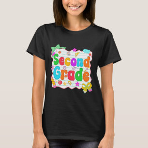 Hallo Team Zweite Klasse Zurück zur Schule-Shirt S T-Shirt