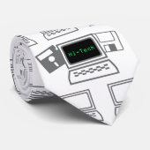 Hallo-Technologie Krawatte (Gerollt)