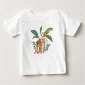 Hallo Tiger Baby T-shirt (Vorderseite)