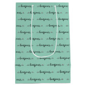 Hallo Tiled Design Mittlere Geschenktüte (Rückseite)