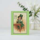 Hallo, Top of the Morning zu dir Postkarte (Stehend Vorderseite)